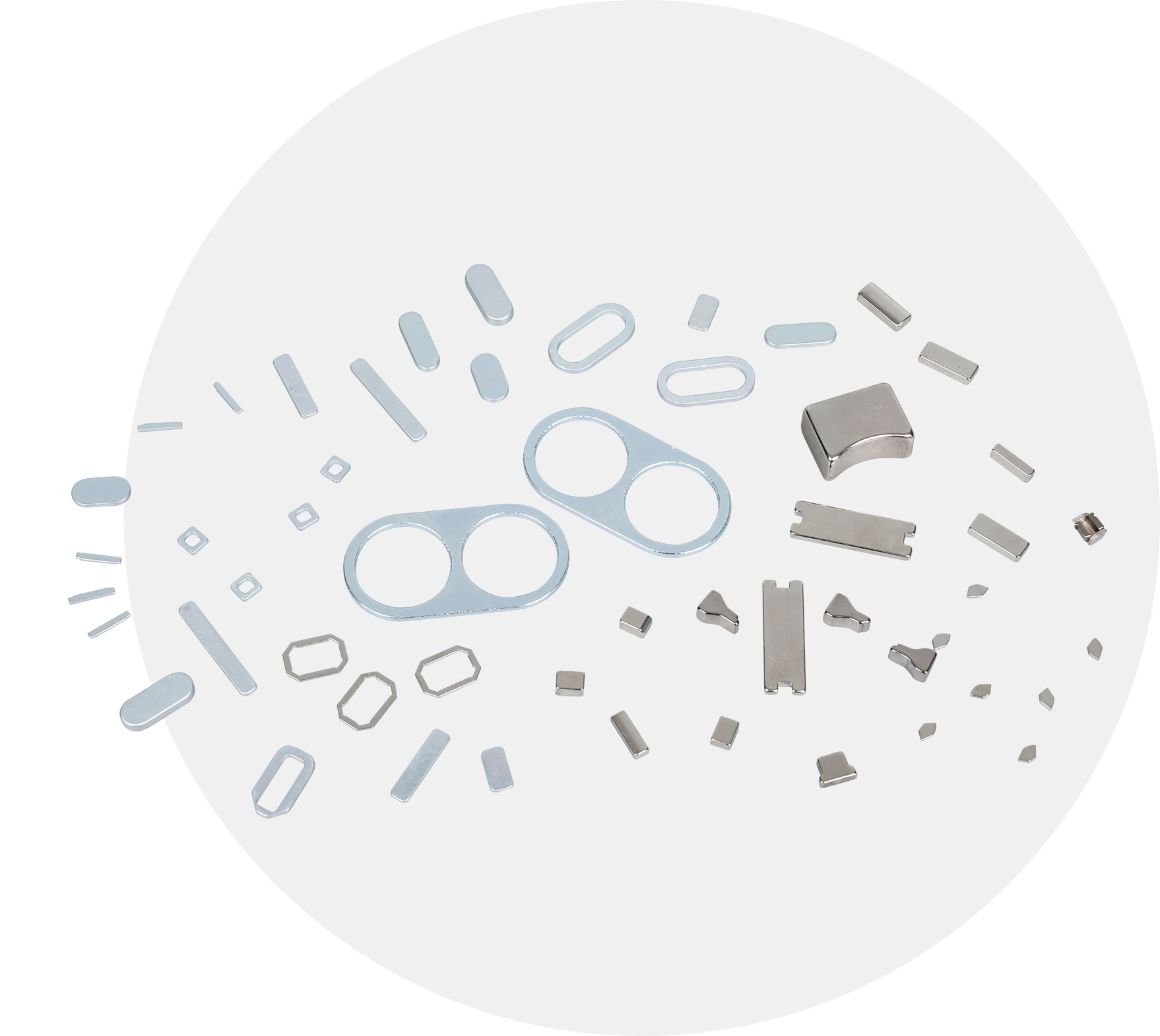 type neodymiummagneet in verschillende vorm